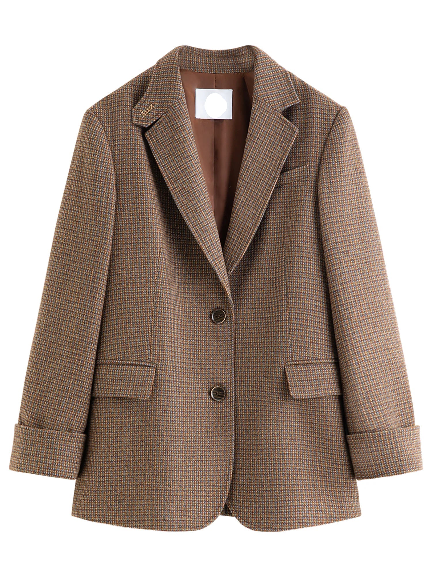 New Wool Plaid Three-Piece Suit