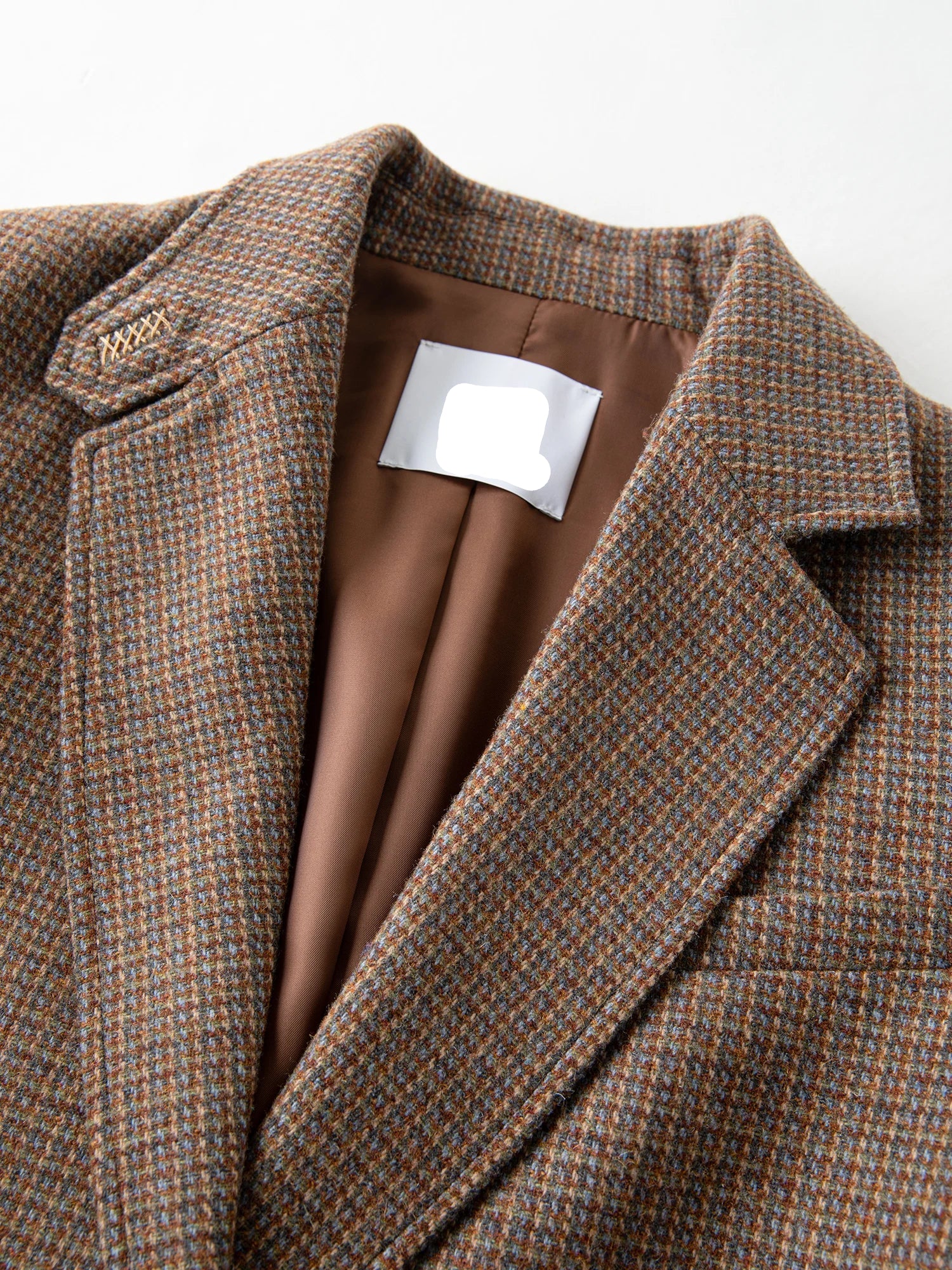 New Wool Plaid Three-Piece Suit